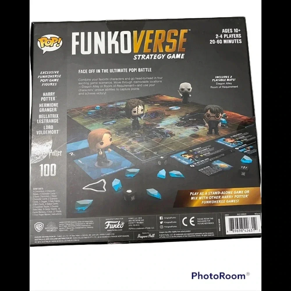 Funko Pop! Funkoverse #100 Harry Potter Strategy Game- Base set